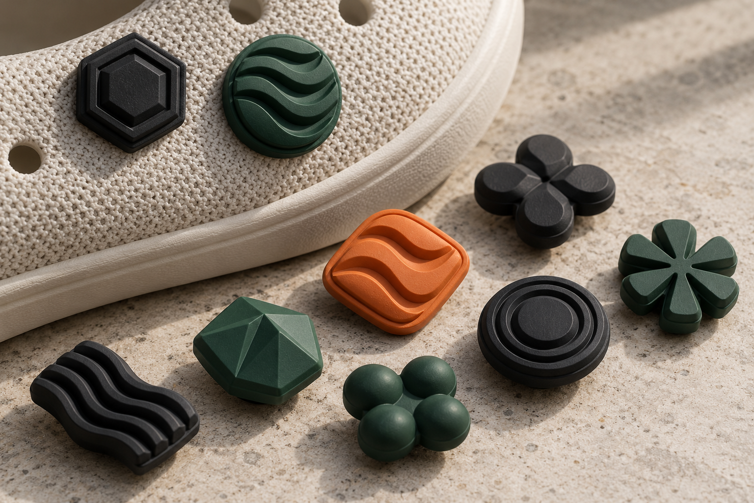 Naike Shoe Charms & Engineered Findings Line