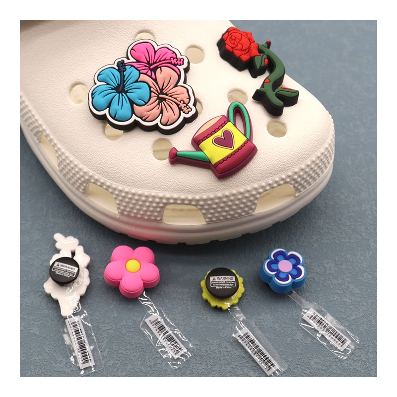 Shoe charms and footwear findings