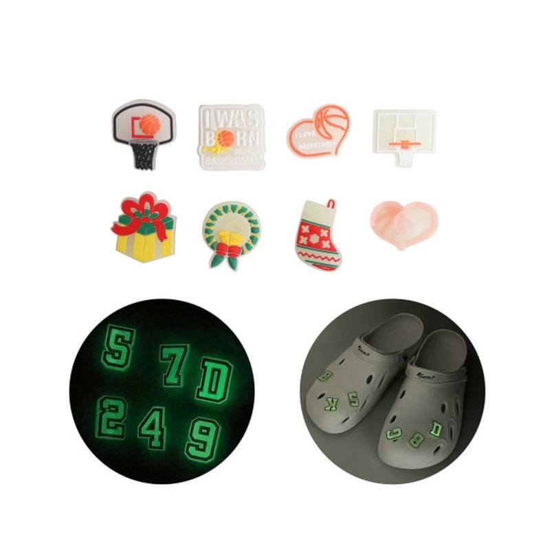 Glow-in-the-Dark Magnetic Lacing Fastener footwear trim style