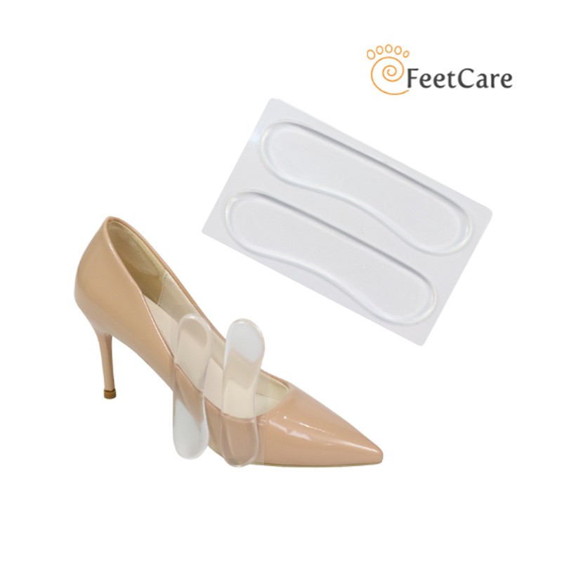 Silicone Gel Wave Grip Self-Adhesive Heel Liners footwear trim style