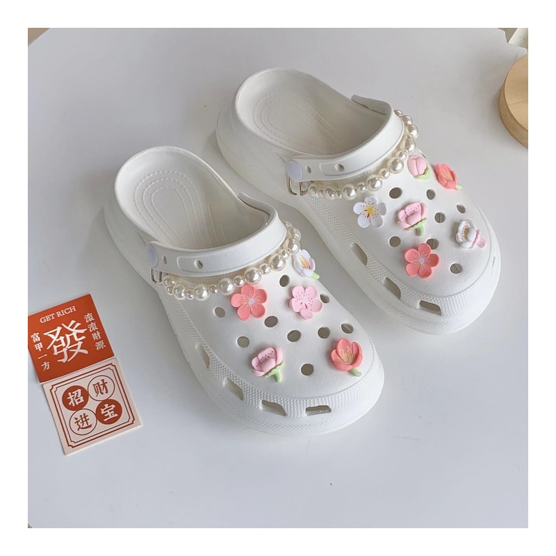 Perforated Leather Breathable Luxury Heel Strip footwear trim style