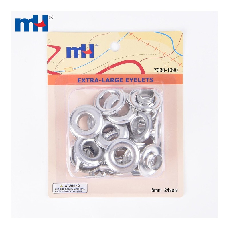Extra-Large Boot Eyelet with Teeth Washer footwear trim style