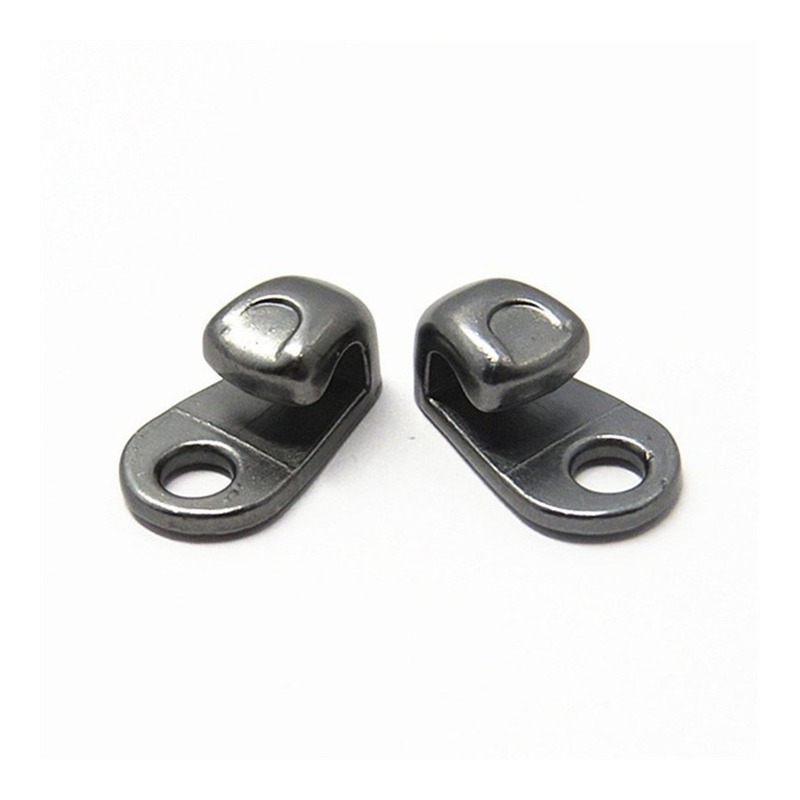 Ultra-Light Stamped Titanium-Finish Speed Hook footwear trim style