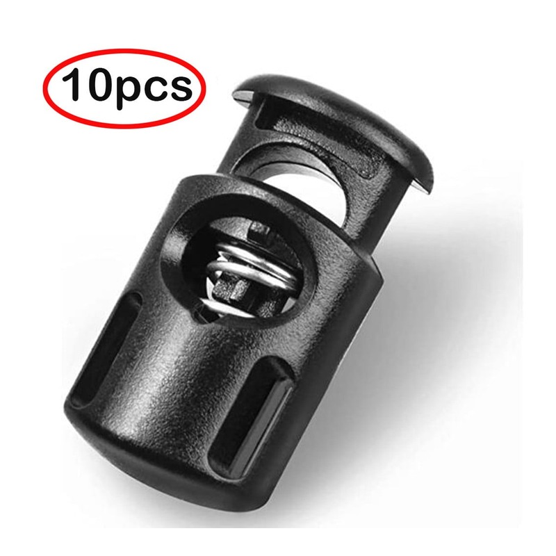 Reflective Plastic Toggle with Built-in Whistle footwear trim style