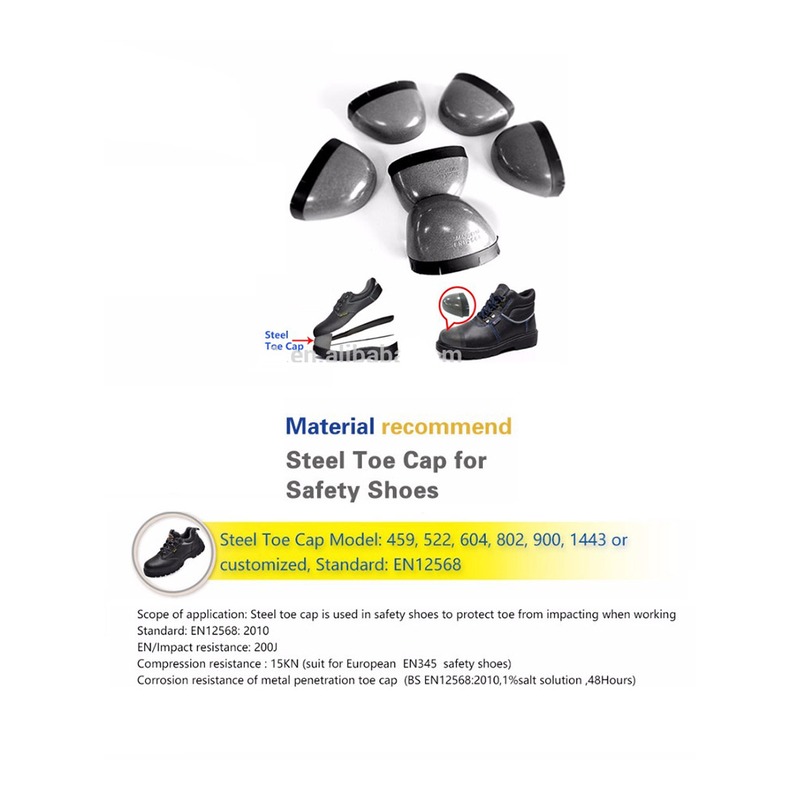 Steel Safety Toe Cap (200 Joules Impact) footwear trim style