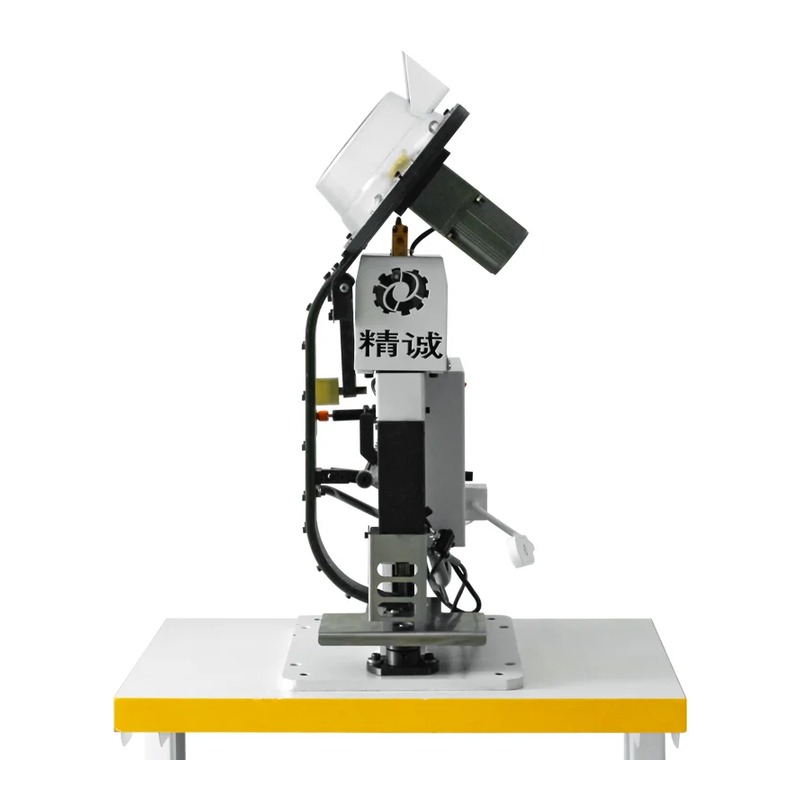 Semi-Automatic Pneumatic Eyelet Punching Machine footwear trim style