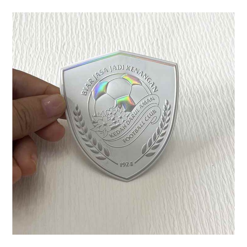 Micro-Injection Multi-Color 3D Silicone Heel Badge footwear trim style