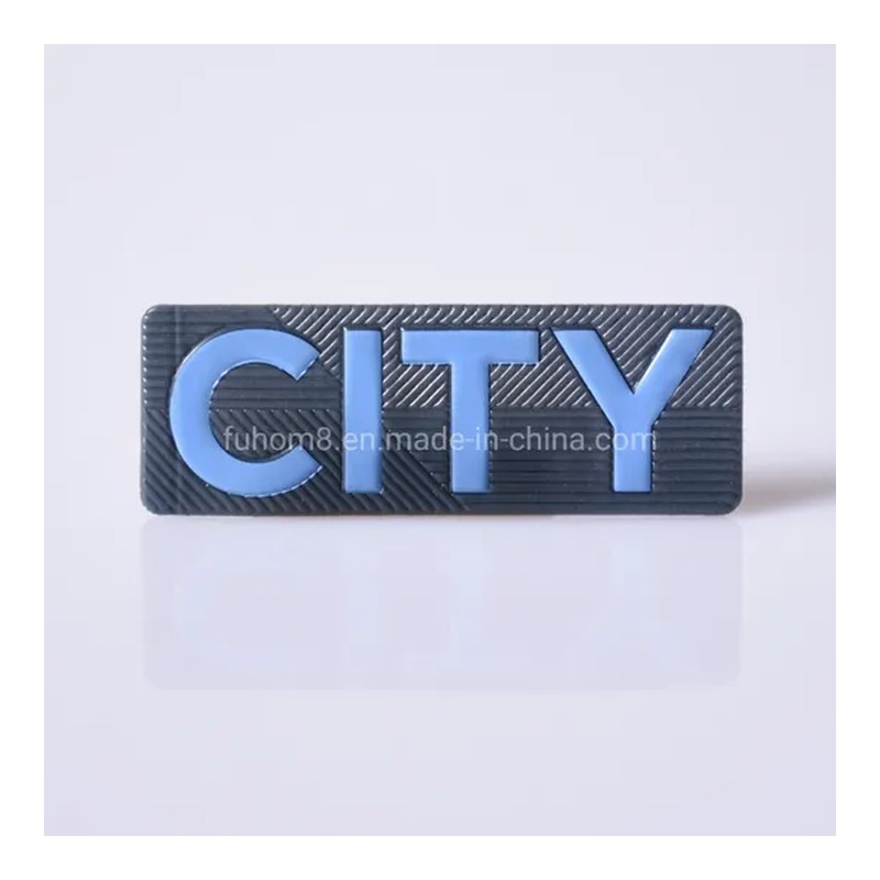 Deep Recessed Sewing Groove Rubber Shoe Patch footwear trim style