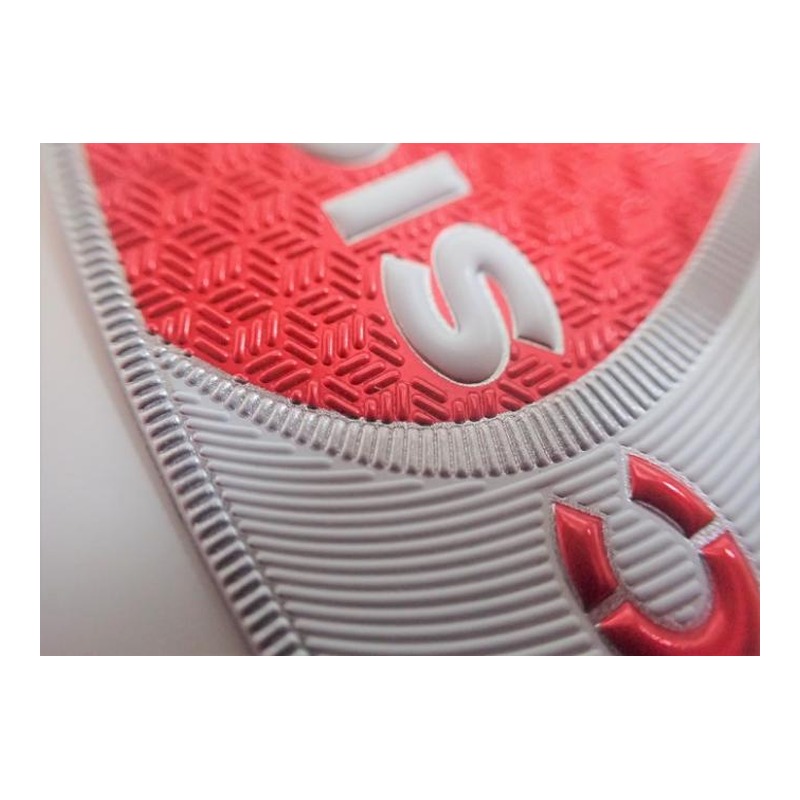 Transparent Crystal Clear Silicone Sneaker Crest footwear trim style