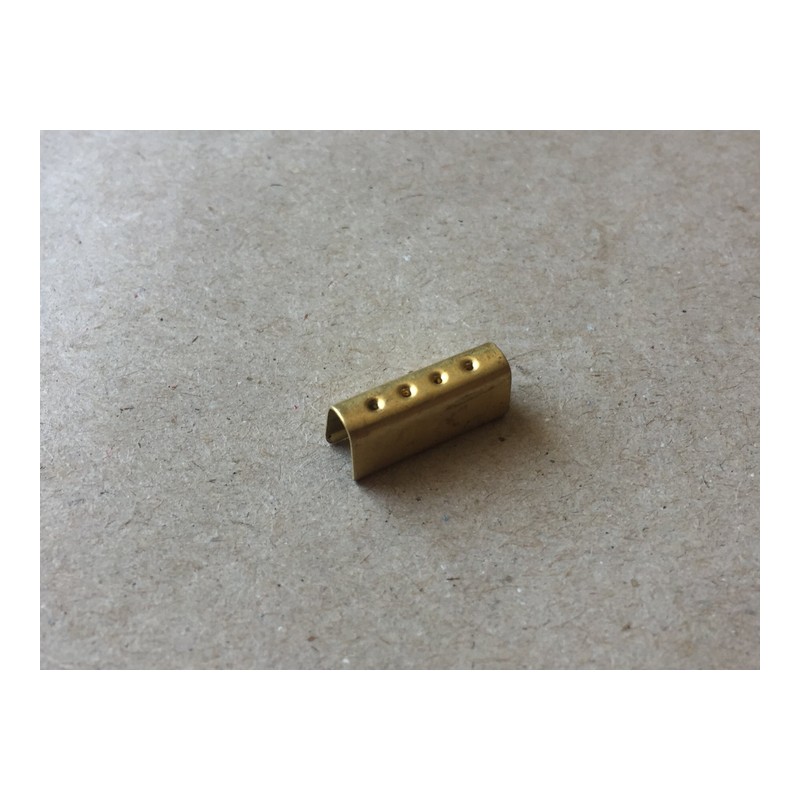Precision Brass Aglet Tips with Micro Screw Locking footwear trim style