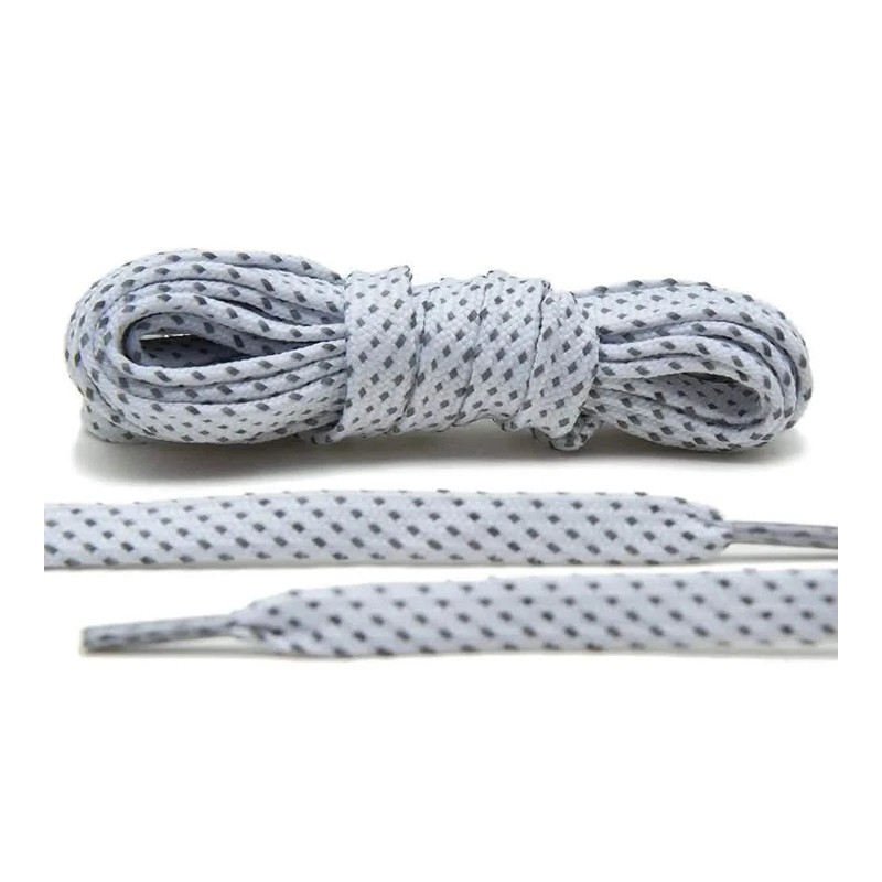 Reflective Fleck Zigzag Pattern Trail Laces footwear trim style