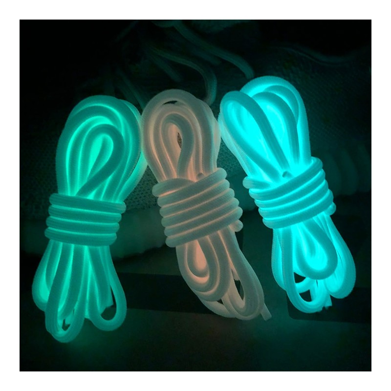 Glow-in-the-Dark Phosphorescent Laces footwear trim style