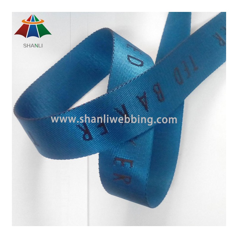High-Definition Computer Jacquard Logo Webbing footwear trim style
